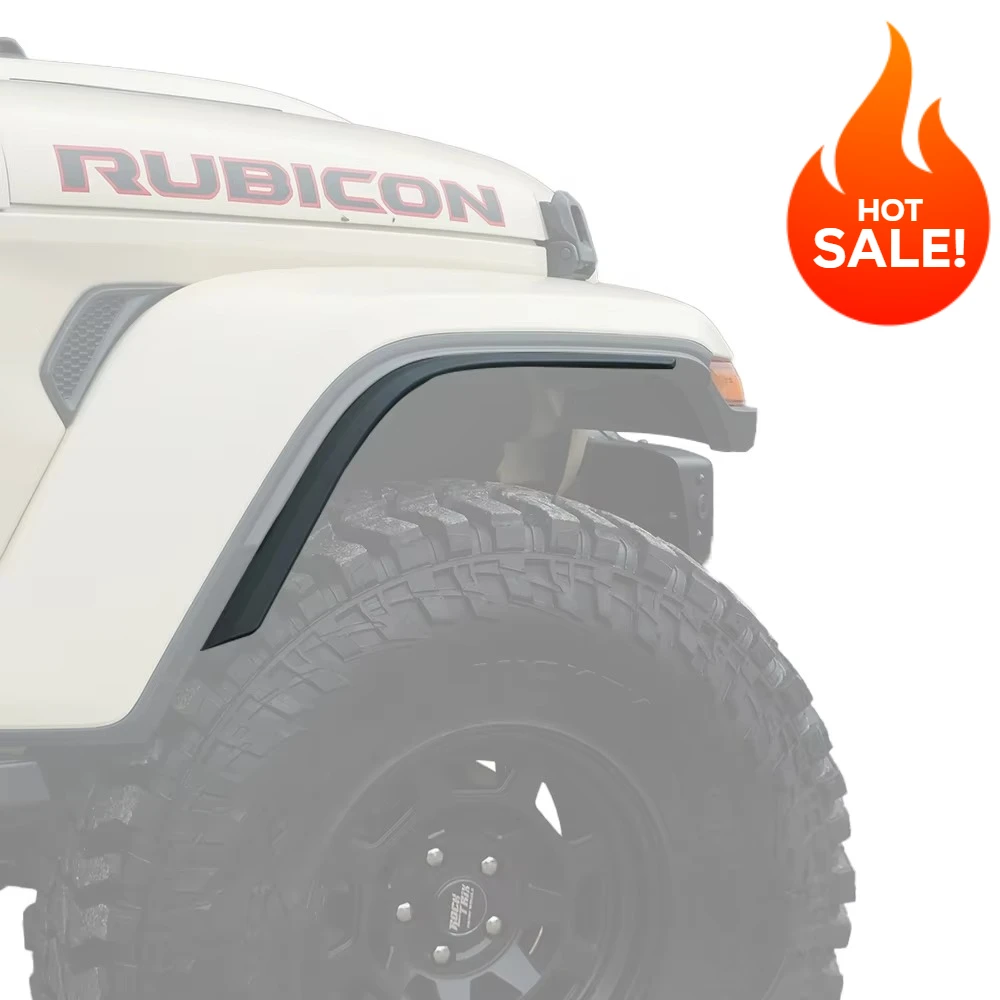 Off-road Wider Wheel Eyebrow Fender Flare Kit for Jeep Gladiator JT 2007-2022 - Extension Strip with Stylish Eyebrow Arch Design
Off-road Wider Wheel Eyebrow Fender Flare Kit for Jeep Gladiator JT 2007-2022 - Extension Strip with Stylish Eyebrow Arch Design