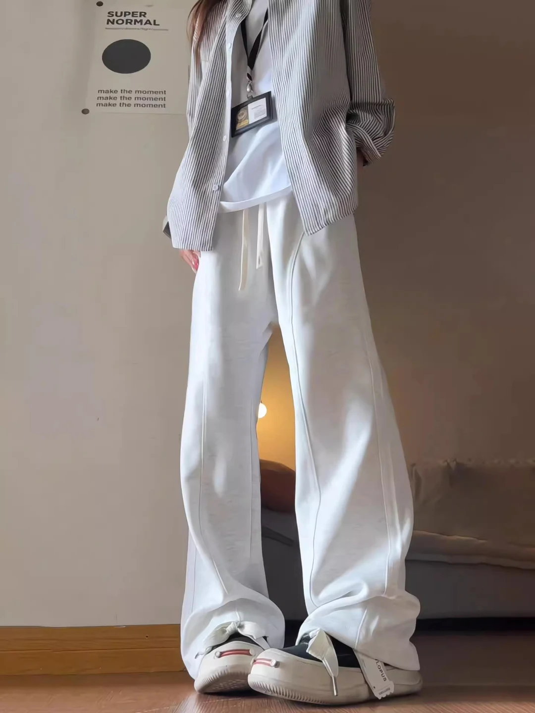 Cleanfit Sporty Straight Leg Pants Extended Length Casual Trousers for Men And Women Comfortable Breathable Soft Fabric
Cleanfit Sporty Straight Leg Pants Extended Length Casual Trousers for Men And Women Comfortable Breathable Soft Fabric