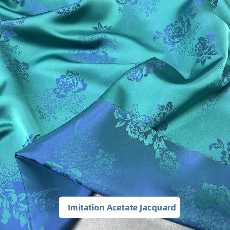 Новая китайская ткань 2023 года: искусственный шелк-сатин с вышивкой, традиционный цветочный узор для одежды
Новая китайская ткань 2023 года: искусственный шелк-сатин с вышивкой, традиционный цветочный узор для одежды