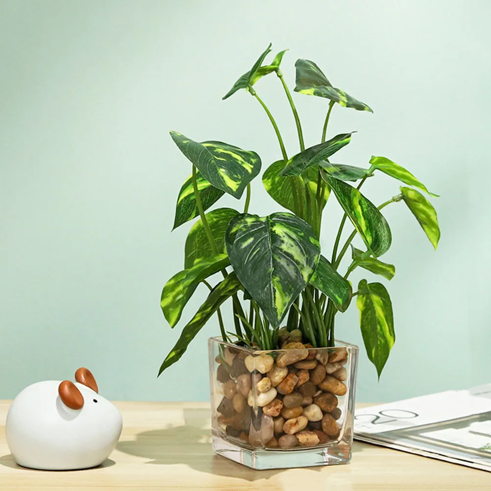 2Pcs Realistic Mini Lotus Bonsai Fake Potted Plant Decor Glass Leaf Artificial Plants for Home Office Desk Table Indoor
2Pcs Realistic Mini Lotus Bonsai Fake Potted Plant Decor Glass Leaf Artificial Plants for Home Office Desk Table Indoor