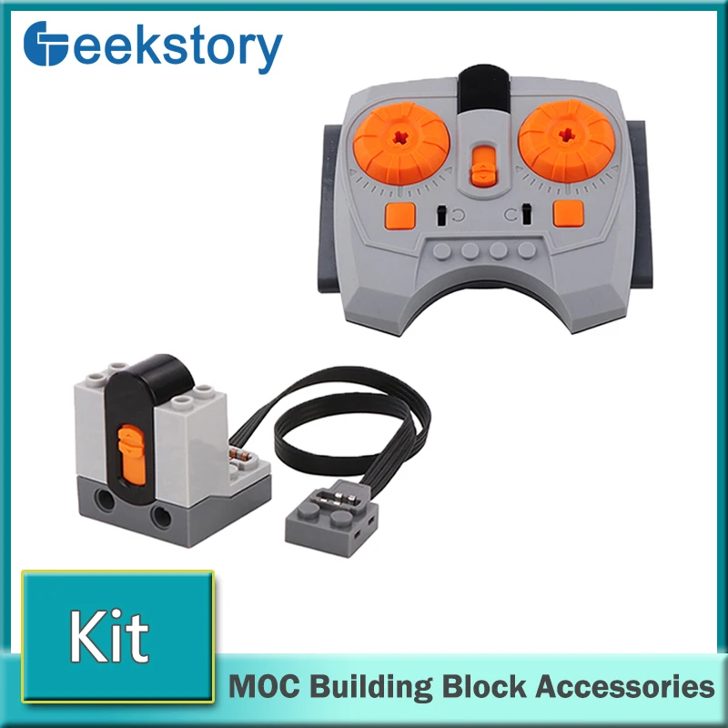 MOC Technology PF Building Blocks Infrared Receiver And Infrared Speed Remote Control Set Compatible with Legoeds Power Pack
MOC Technology PF Building Blocks Infrared Receiver And Infrared Speed Remote Control Set Compatible with Legoeds Power Pack