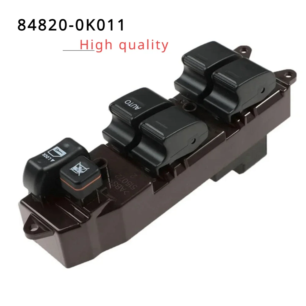 84820-0K011 848200K011 Front Right Side RHD Electric Power Window Master Switch Replacement For Toyota Hilux Vigo 2005-2014
84820-0K011 848200K011 Front Right Side RHD Electric Power Window Master Switch Replacement For Toyota Hilux Vigo 2005-2014