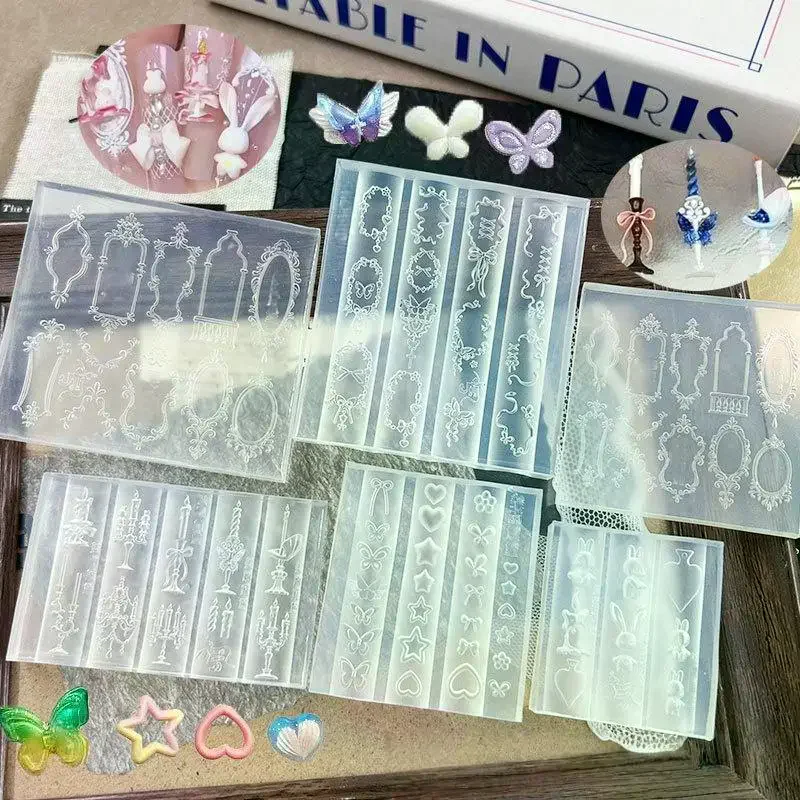 1 шт., бантик, морская медуза, ракушка, лист розы, 3D акриловая форма, украшение для ногтей, дизайн «сделай сам», силиконовая форма для ногтей
1 шт., бантик, морская медуза, ракушка, лист розы, 3D акриловая форма, украшение для ногтей, дизайн «сделай сам», силиконовая форма для ногтей