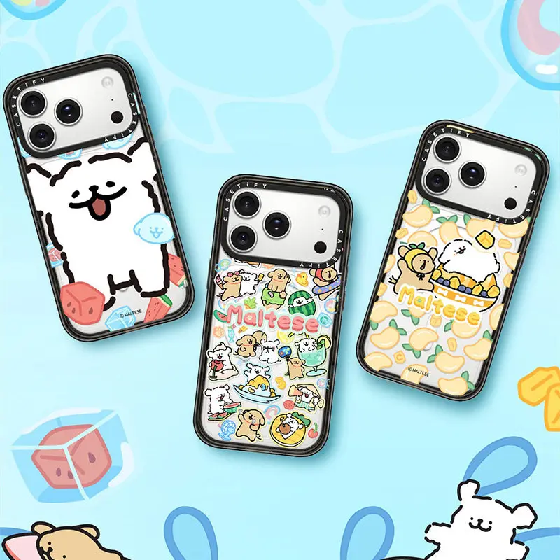 CASETiFY Maltese Series Magnetic Drop-proof Case for iPhone 13 14 15 16 17 Pro Max Air Plus Protect Cover
CASETiFY Maltese Series Magnetic Drop-proof Case for iPhone 13 14 15 16 17 Pro Max Air Plus Protect Cover