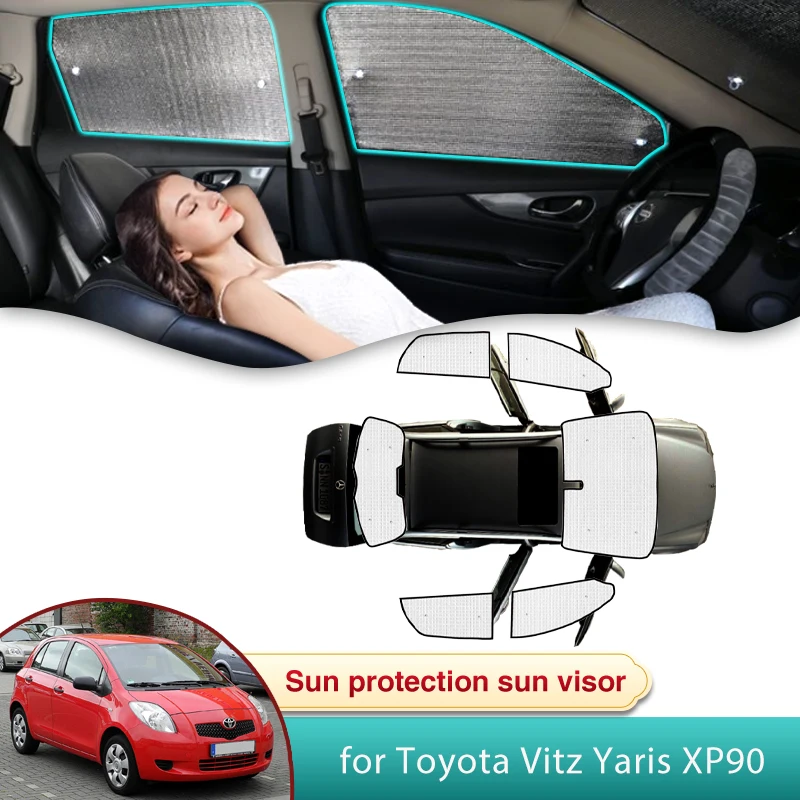 Car Sun Shade for Toyota Vitz Yaris XP90 MK2 Daihatsu Charade 2006 2007 2008 2009 2010 2011 Sunshade Windshield Privacy Shading
Car Sun Shade for Toyota Vitz Yaris XP90 MK2 Daihatsu Charade 2006 2007 2008 2009 2010 2011 Sunshade Windshield Privacy Shading