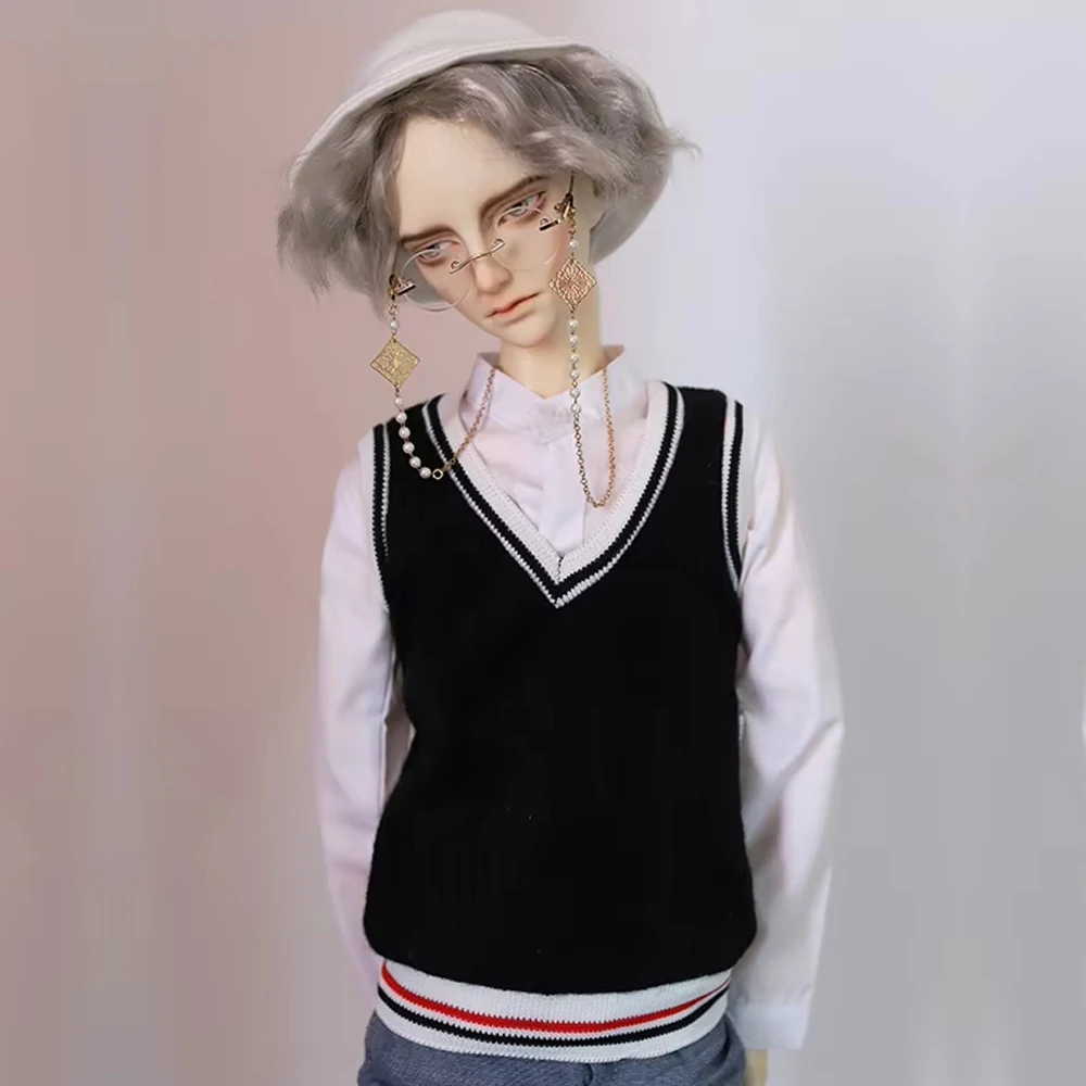 D01-P395 детская игрушка ручной работы 1/6 1/4 1/3 одежда для куклы дяди BJD/SD кукла колледж ветер жилет с v-образным вырезом 1 шт.
D01-P395 детская игрушка ручной работы 1/6 1/4 1/3 одежда для куклы дяди BJD/SD кукла колледж ветер жилет с v-образным вырезом 1 шт.