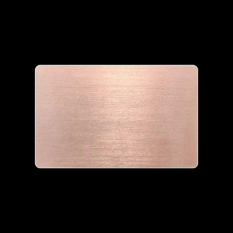 75pcs Rose Gold Bright Color Enterprise Brand Aluminum Card Elegant Alloy Plate Publicity Sheet for Company Image Promotion
75pcs Rose Gold Bright Color Enterprise Brand Aluminum Card Elegant Alloy Plate Publicity Sheet for Company Image Promotion