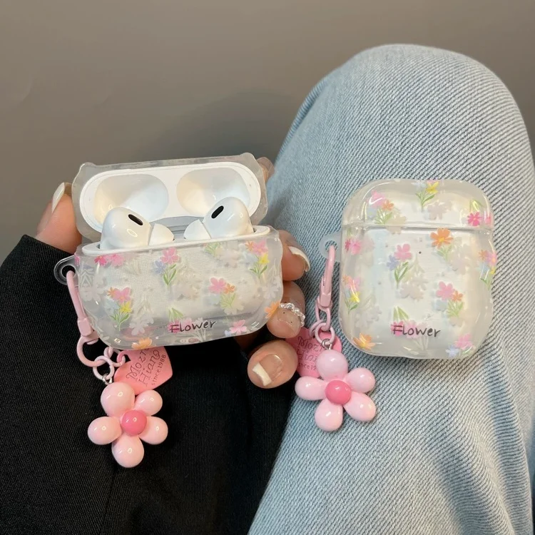 Fresh Colorful Flowers Case for Airpods 4 Pro2 Pro3 Protective Case Bluetooth Headphone Case for Airpods Pro 3 2025 with Pendant
Fresh Colorful Flowers Case for Airpods 4 Pro2 Pro3 Protective Case Bluetooth Headphone Case for Airpods Pro 3 2025 with Pendant