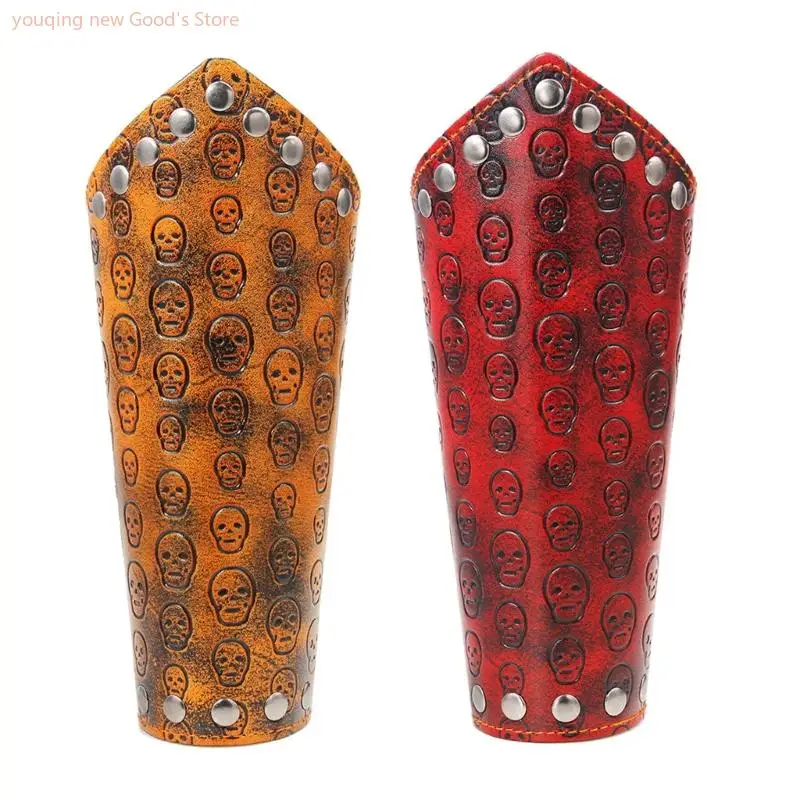 49ME Medieval Punk Vintage Wrist Guard for Men for Parties and Festivals Vintage Arm Protector Lace up Embossing Cuff
49ME Medieval Punk Vintage Wrist Guard for Men for Parties and Festivals Vintage Arm Protector Lace up Embossing Cuff