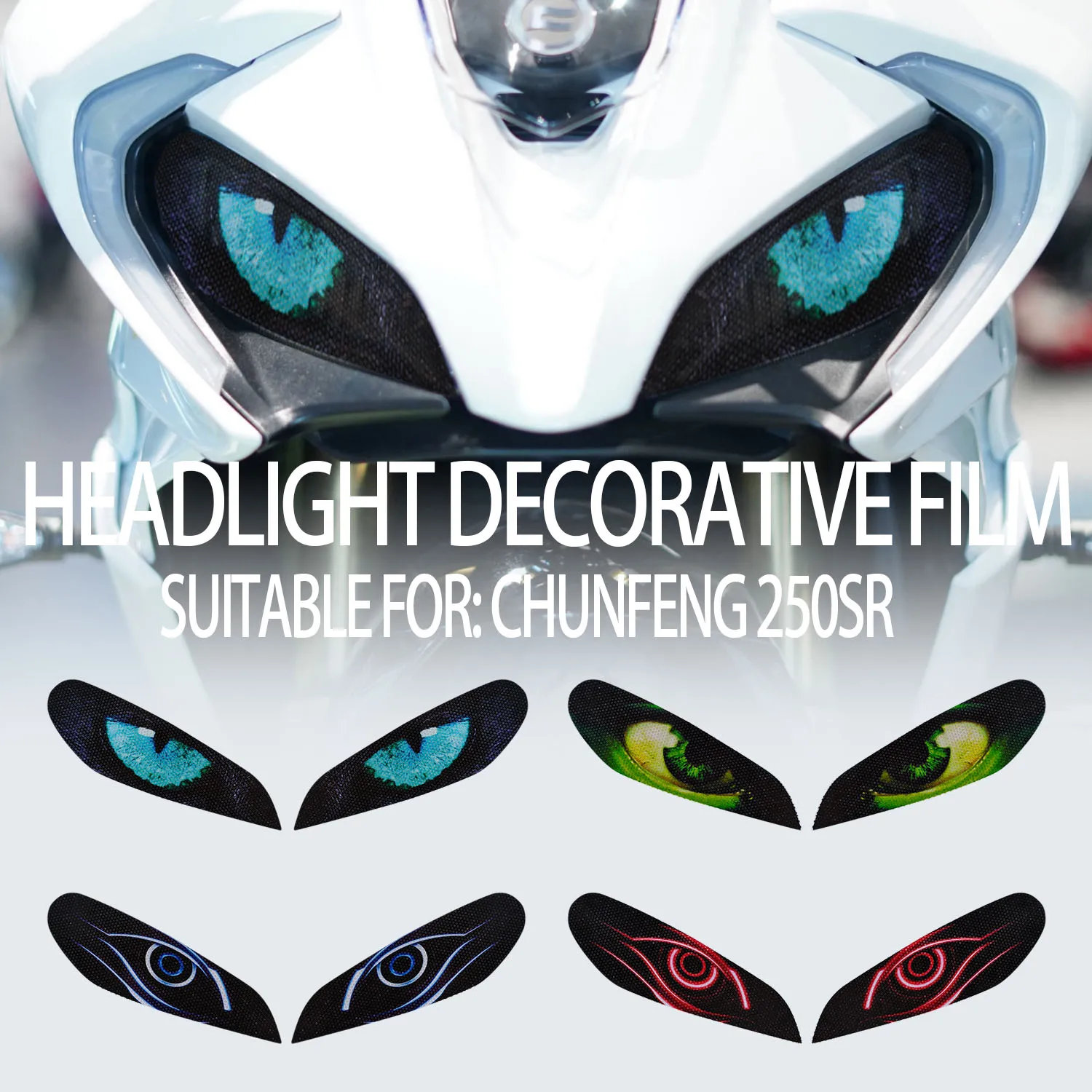 For Chunfeng 250SR Lamp Protection Sticker Decorative Film
For Chunfeng 250SR Lamp Protection Sticker Decorative Film