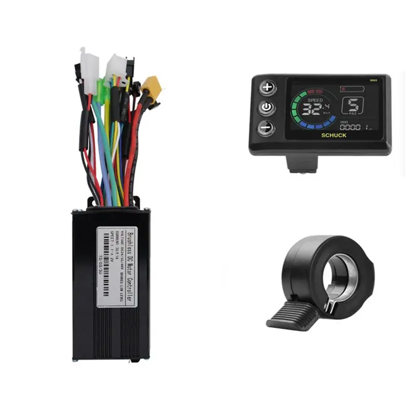 NEW HOT In Stock-36V 48V 26A Brushless Controller Motor S869 Meter LCD Display 24V-72V+Throttle Kit Forelectric Scooter E-Bike R
NEW HOT In Stock-36V 48V 26A Brushless Controller Motor S869 Meter LCD Display 24V-72V+Throttle Kit Forelectric Scooter E-Bike R