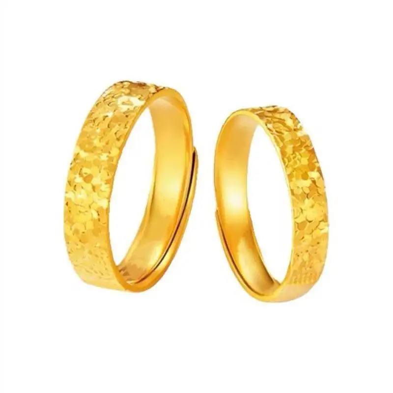 Male and female couples ring imitation gold live mouth adjustable Qixi Festival send girlfriend
Male and female couples ring imitation gold live mouth adjustable Qixi Festival send girlfriend