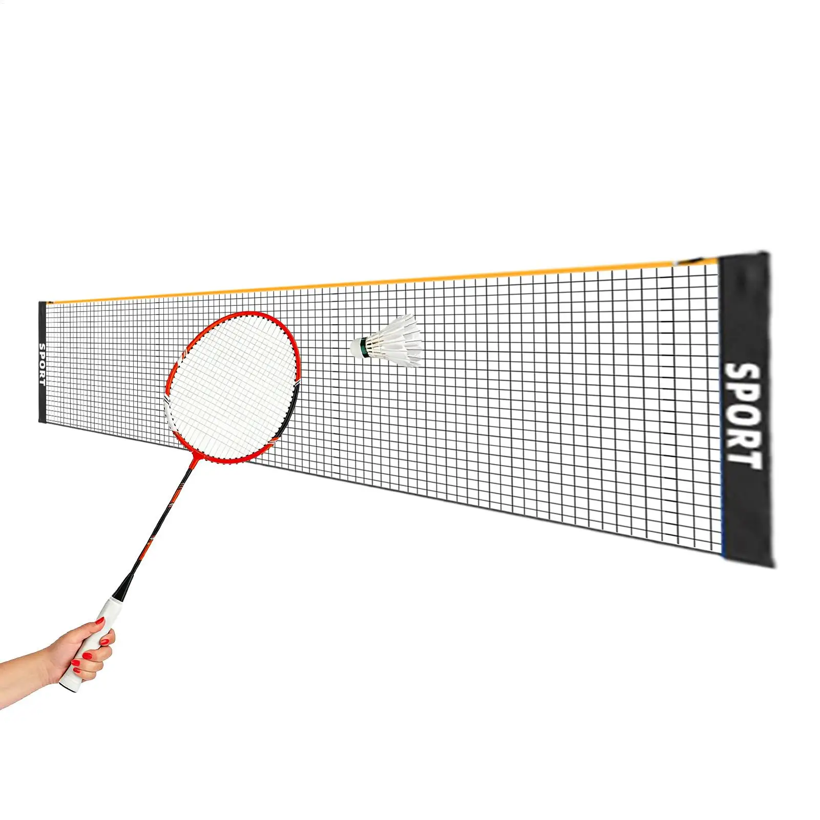 Badminton Mesh Adjustable Tennis Net Portable Volleyball Netting Sporting Supplies For Outdoor Backyard Beach Training Exercise
Badminton Mesh Adjustable Tennis Net Portable Volleyball Netting Sporting Supplies For Outdoor Backyard Beach Training Exercise