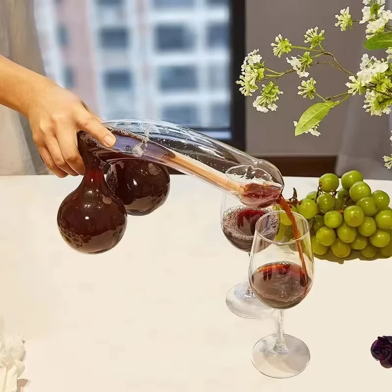 Glass cannon Decanter New Interesting Transparent Glass Whiskey Decanter Table Ornament Container Dispenser Glass Wine Cup
Glass cannon Decanter New Interesting Transparent Glass Whiskey Decanter Table Ornament Container Dispenser Glass Wine Cup