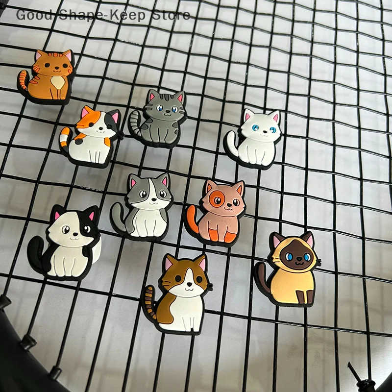 Cartoon Cat Tennis Racket Damper – Silicone Shock Absorber For Reduced Vibration – Cute Design For Kids And Adults – 1PCS Set
Cartoon Cat Tennis Racket Damper – Silicone Shock Absorber For Reduced Vibration – Cute Design For Kids And Adults – 1PCS Set