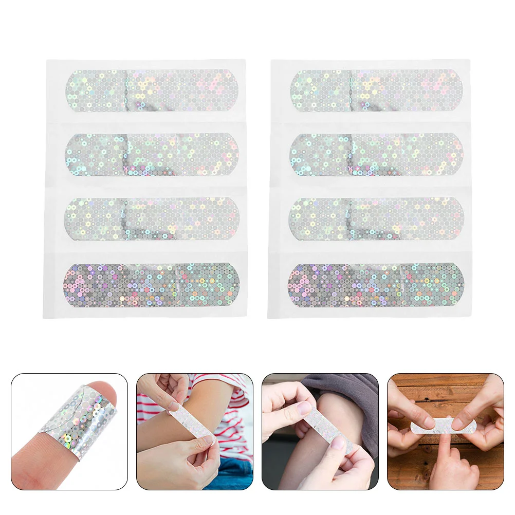 50pcs Flash Bandages for Children First Aid Waterproof Glitter Protective Covers Decorative Adhesive Wraps Kids Night Design
50pcs Flash Bandages for Children First Aid Waterproof Glitter Protective Covers Decorative Adhesive Wraps Kids Night Design