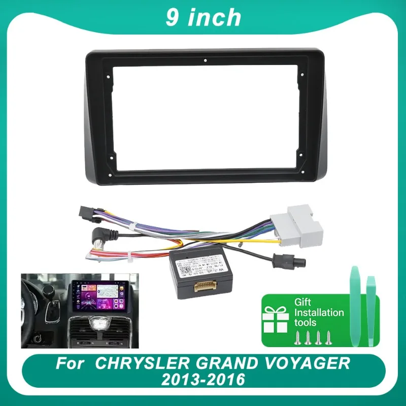 9 дюймов для CHRYSLER GRAND VOYAGER 2013-2016 автомобильный радиоприемник Android MP5 плеер стерео корпус рамка 2Din головное устройство панель приборной панели
9 дюймов для CHRYSLER GRAND VOYAGER 2013-2016 автомобильный радиоприемник Android MP5 плеер стерео корпус рамка 2Din головное устройство панель приборной панели