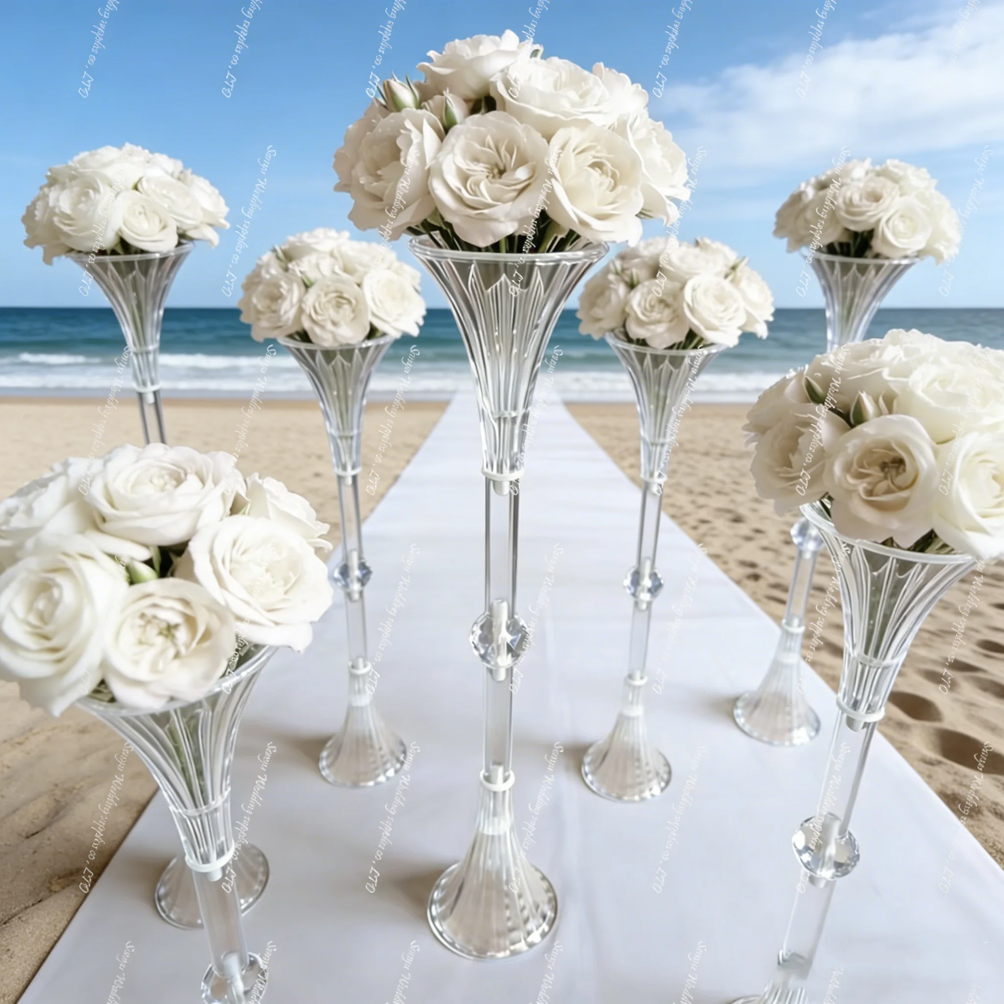 8 шт. акриловых люстр для свадебных столов (60-100 см), центральные элементы для проходов на сцене, подставки для цветов для оформления столов и дорожек на вечеринках
8 шт. акриловых люстр для свадебных столов (60-100 см), центральные элементы для проходов на сцене, подставки для цветов для оформления столов и дорожек на вечеринках