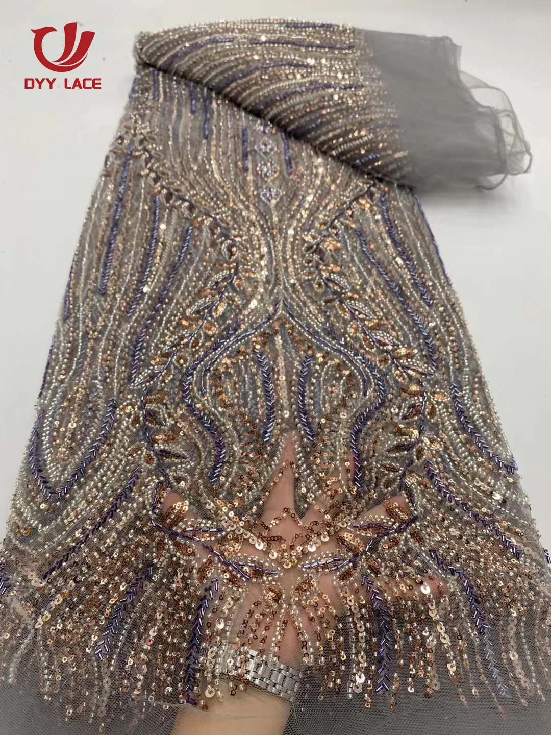 2025 African Lace Fabric Sequins Beaded Embroidery Groom Nigerian Bridal High Quality French Tulle Lace Fabric For Wedding
2025 African Lace Fabric Sequins Beaded Embroidery Groom Nigerian Bridal High Quality French Tulle Lace Fabric For Wedding