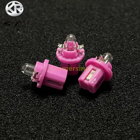 10 ชิ้น Blue-Lily BX8.5d หลอดไฟสําหรับ Audi Mercedes Benz BMW Opel Volvo แดชบอร์ด 12V 0.4W