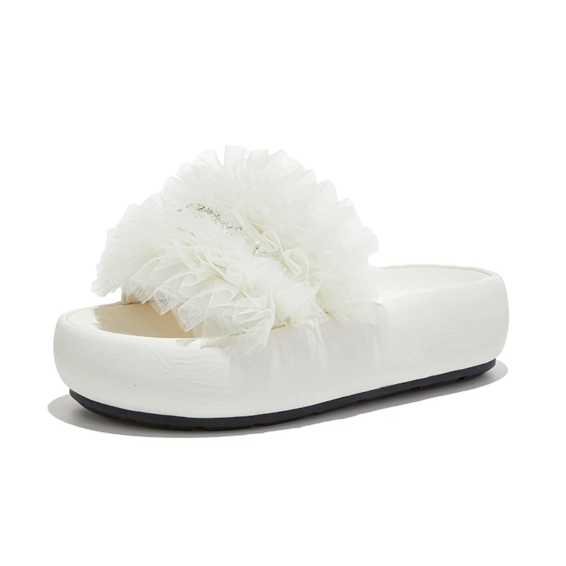 CICIYANG Platform Slippers Women 2026 Summer New French Style Outside Wearing Mesh Sandals Ladies Casual Flats Beach Slipper
CICIYANG Platform Slippers Women 2026 Summer New French Style Outside Wearing Mesh Sandals Ladies Casual Flats Beach Slipper