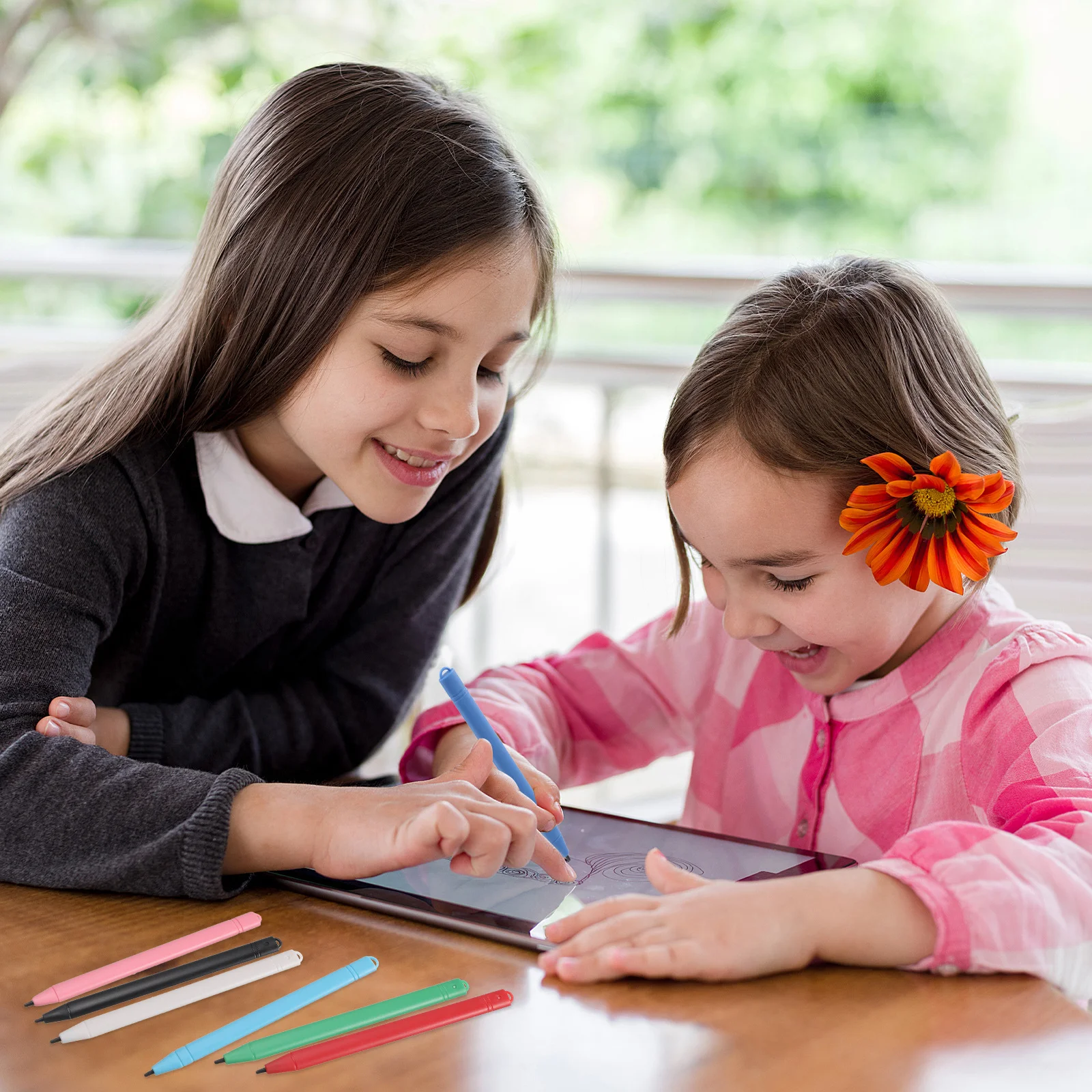 7Pcs Professional LCD Writing Tablet Stylus Pen Replacement for Children Drawing Calculating Memorizing Words Practice 
7Pcs Professional LCD Writing Tablet Stylus Pen Replacement for Children Drawing Calculating Memorizing Words Practice