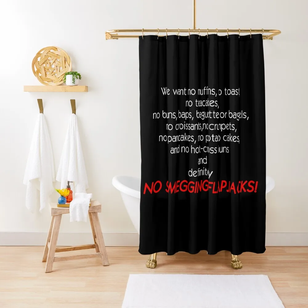 No Smegging Flapjacks Shower Curtain Bathroom And Shower Products Bathroom Fabric Bathroom Shower Set Showers Curtain
No Smegging Flapjacks Shower Curtain Bathroom And Shower Products Bathroom Fabric Bathroom Shower Set Showers Curtain