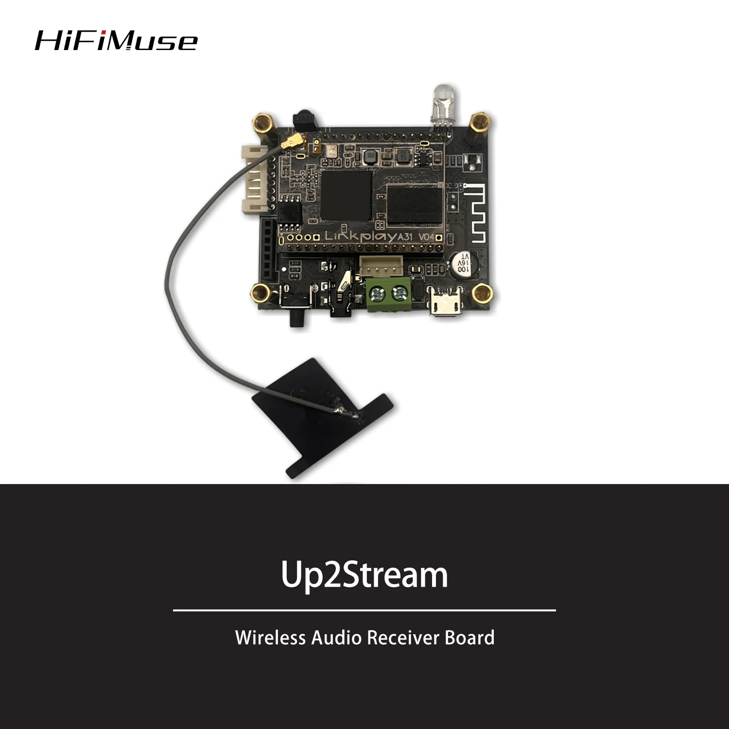 WiFi and Bluetooth 5.0 Audio Receive Bluetooth Module WB05 I2S Analog Output ESS9023 Output Board With Airplay DLNA Wifi Audio
WiFi and Bluetooth 5.0 Audio Receive Bluetooth Module WB05 I2S Analog Output ESS9023 Output Board With Airplay DLNA Wifi Audio