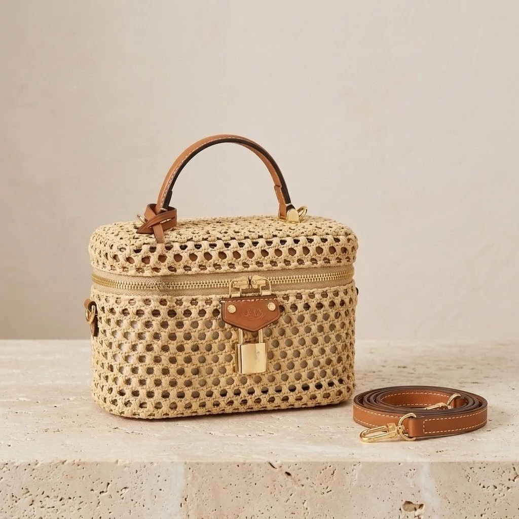 New Arrival Straw Woven Bag Women Summer Stylish Single Shoulder Bag Unique Designer Handbag Versatile Commute Handheld Purse
New Arrival Straw Woven Bag Women Summer Stylish Single Shoulder Bag Unique Designer Handbag Versatile Commute Handheld Purse