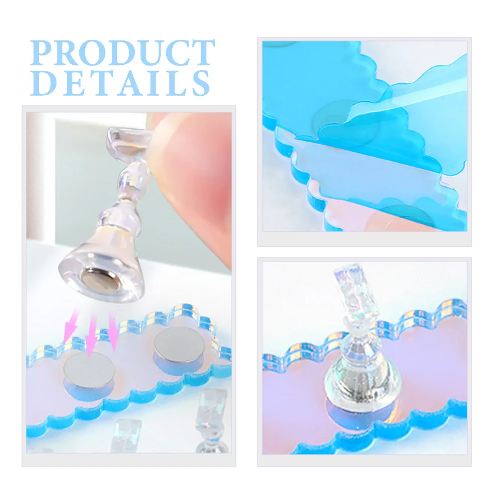 1Set Practice Nail Stands Easy to Access Place for Enjoyable Wonderful Nail Art Experience Reusable Manicure Tool
1Set Practice Nail Stands Easy to Access Place for Enjoyable Wonderful Nail Art Experience Reusable Manicure Tool