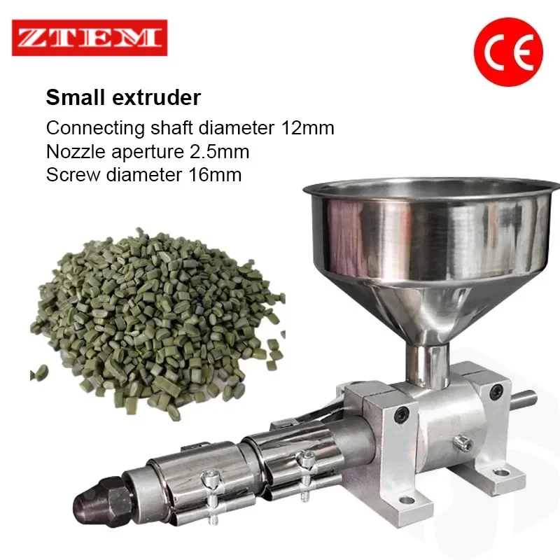 ZTEM Micro Plastic Extruder 220v Single Screw rubber powder 3D Printing Line PE PP ABS Extruder Extrusion Processing Tools
ZTEM Micro Plastic Extruder 220v Single Screw rubber powder 3D Printing Line PE PP ABS Extruder Extrusion Processing Tools