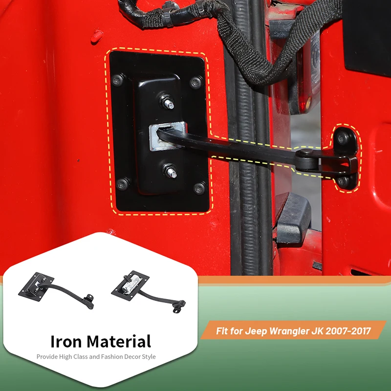 1PC Rear Trunk Door Latch Iron Tail Gate Stopper Limiter For Jeep Wrangler JK JKU 2007-2017 Car Accessories
1PC Rear Trunk Door Latch Iron Tail Gate Stopper Limiter For Jeep Wrangler JK JKU 2007-2017 Car Accessories
