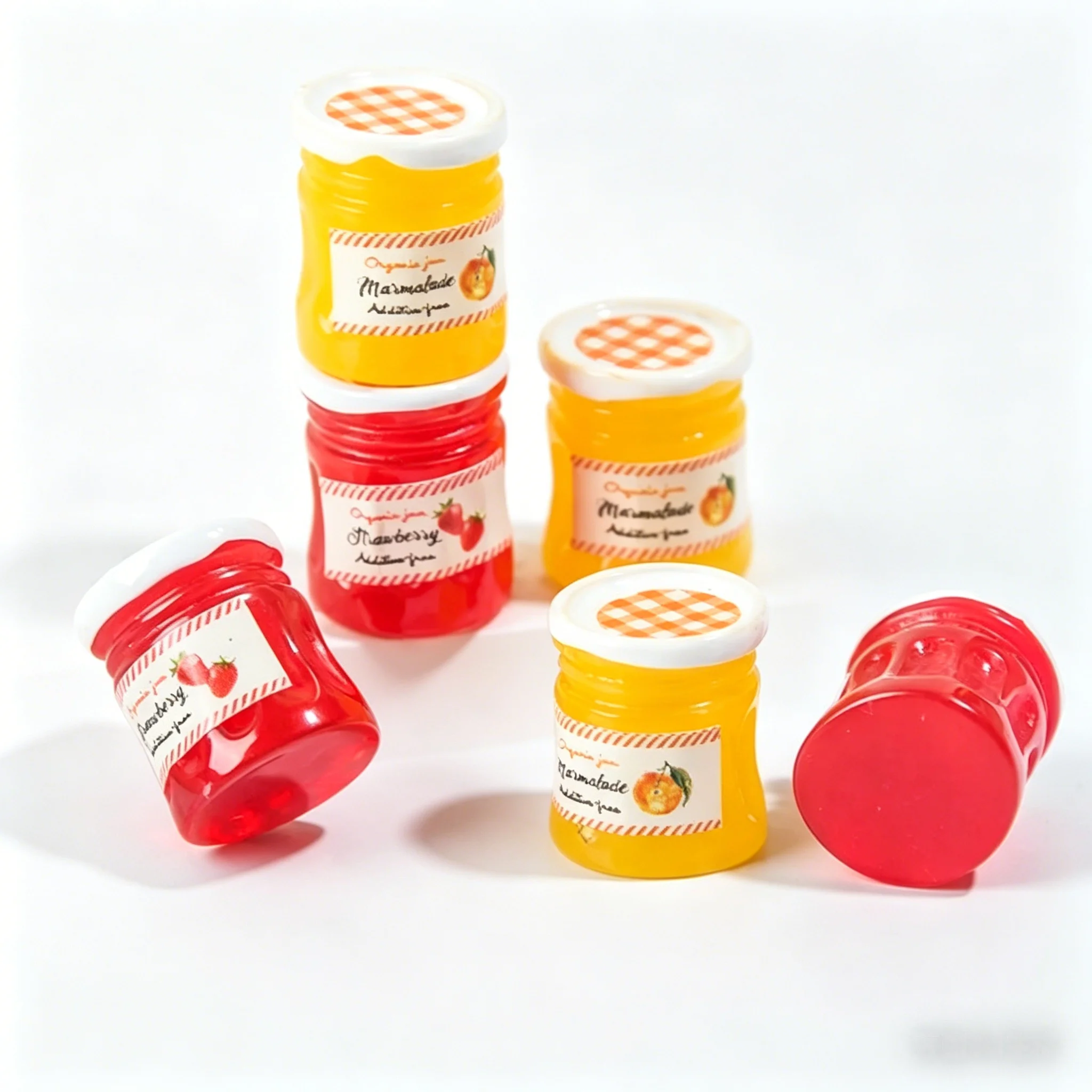 10pcs Miniature 1:12 Scale Food Jam Jar for Blythe Doll House Decoration
10pcs Miniature 1:12 Scale Food Jam Jar for Blythe Doll House Decoration