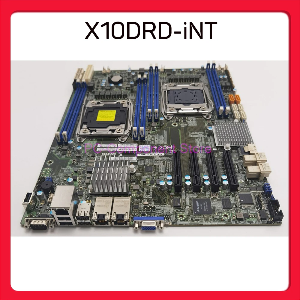 X10DRD-iNT для материнской платы ПК Supermicro E5-2600 v4/v3, семейный процессор, внутренние порта NVMe (PCI-E 3,0 x4) LGA2011 DDR4
X10DRD-iNT для материнской платы ПК Supermicro E5-2600 v4/v3, семейный процессор, внутренние порта NVMe (PCI-E 3,0 x4) LGA2011 DDR4