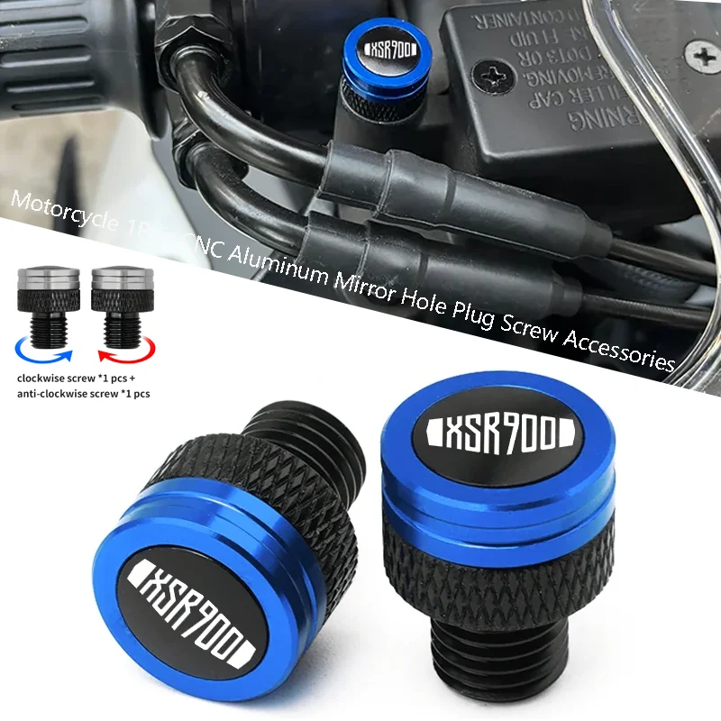 NEW For Yamaha XSR700 XSR900 XSR 700 900 XSR-700 XSR-900 Motorcycle CNC Mirror Hole Plugs Screws Bolts Cover MT09 MT07 MT-09
NEW For Yamaha XSR700 XSR900 XSR 700 900 XSR-700 XSR-900 Motorcycle CNC Mirror Hole Plugs Screws Bolts Cover MT09 MT07 MT-09