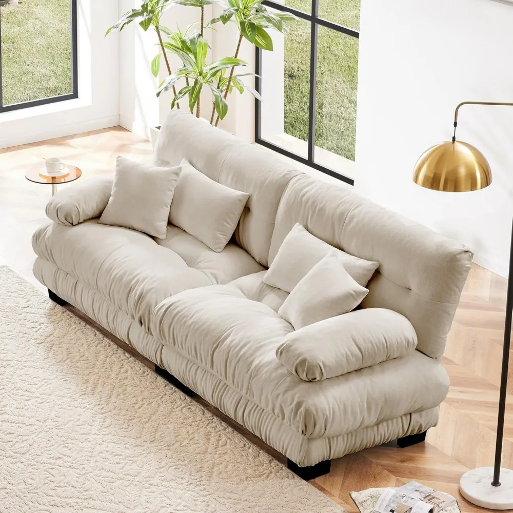 Modular Sectional Sofa, 2 Seater Cloud Couch Small Couches for Small Spaces, Modern Deep Seat Couch, Home Sofa Living Room
Modular Sectional Sofa, 2 Seater Cloud Couch Small Couches for Small Spaces, Modern Deep Seat Couch, Home Sofa Living Room