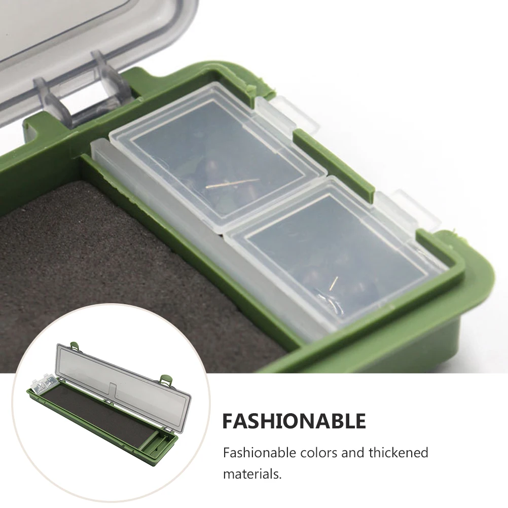 1Pcs Fish Tackle Storage Box Folding Hanging Hole Strengthened Buckle Durable Plastic Large Capacity Fishing Utility Storage
1Pcs Fish Tackle Storage Box Folding Hanging Hole Strengthened Buckle Durable Plastic Large Capacity Fishing Utility Storage