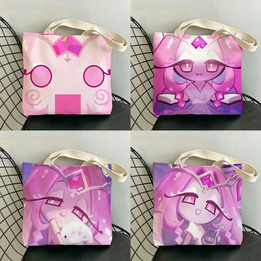 E-Eternal Sugar C-Cookie Storage Bags Double-Sided Print Large Tote Bag Durable Beach Picnic Foldable Gift Eco
E-Eternal Sugar C-Cookie Storage Bags Double-Sided Print Large Tote Bag Durable Beach Picnic Foldable Gift Eco