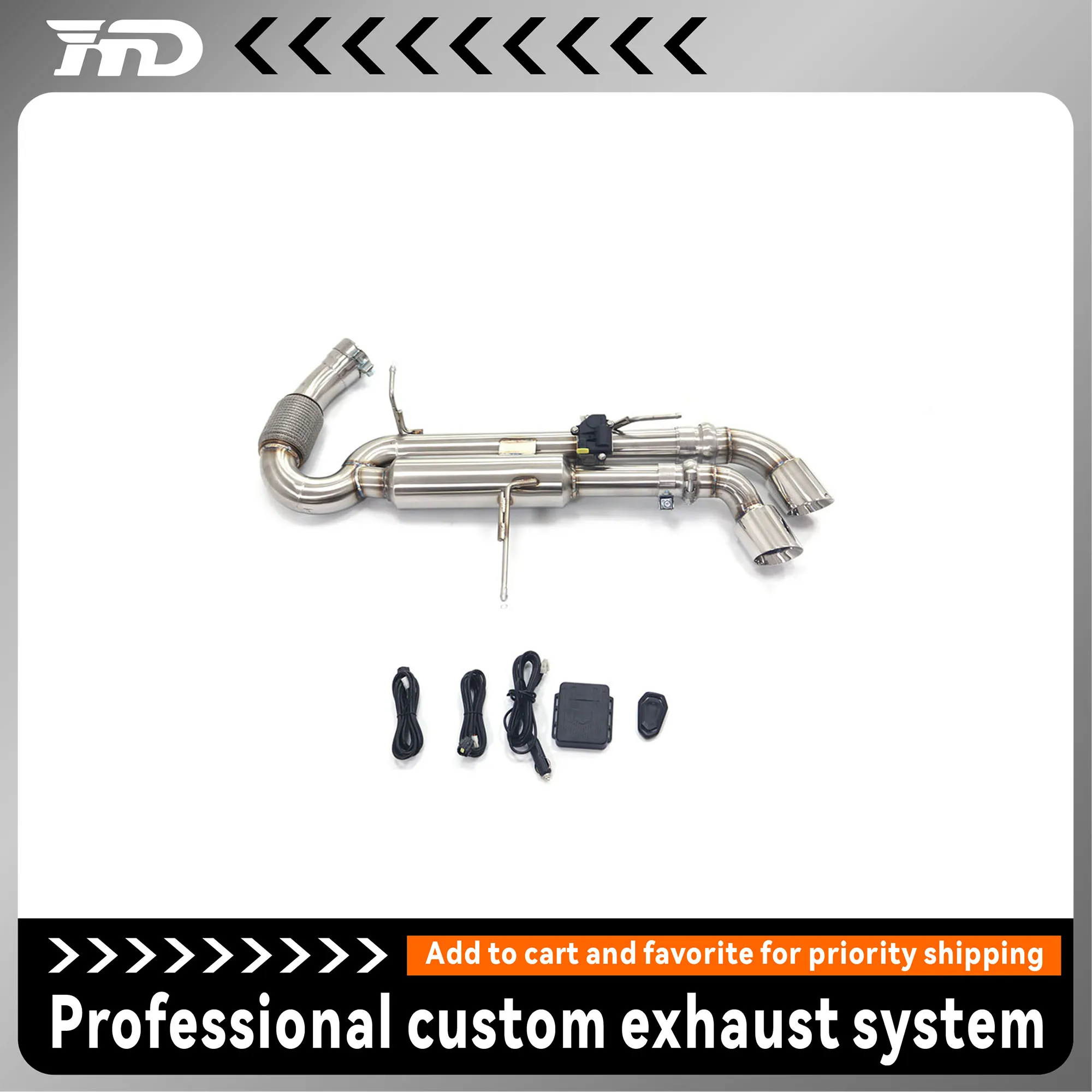 HMD Exhaust System Stainless Steel Catback for BMW i8 1.5t Auto Replacement Modification Electronic Valve
HMD Exhaust System Stainless Steel Catback for BMW i8 1.5t Auto Replacement Modification Electronic Valve