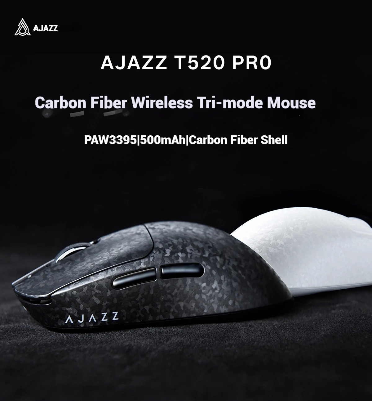 Беспроводная игровая мышь AJAZZ T520, легкая компьютерная офисная мышь, Bluetooth PAW3311, трехместный режим, маленький размер руки для киберспорта
Беспроводная игровая мышь AJAZZ T520, легкая компьютерная офисная мышь, Bluetooth PAW3311, трехместный режим, маленький размер руки для киберспорта