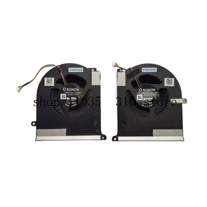 New Laptop CPU GPU Cooling Fan For DELL Alienware Area 51m R2 SUNON EG80151S1-C010/C020-S9A 0TPV77 0TW5Y8 DC28000Q3/4SL J M
New Laptop CPU GPU Cooling Fan For DELL Alienware Area 51m R2 SUNON EG80151S1-C010/C020-S9A 0TPV77 0TW5Y8 DC28000Q3/4SL J M