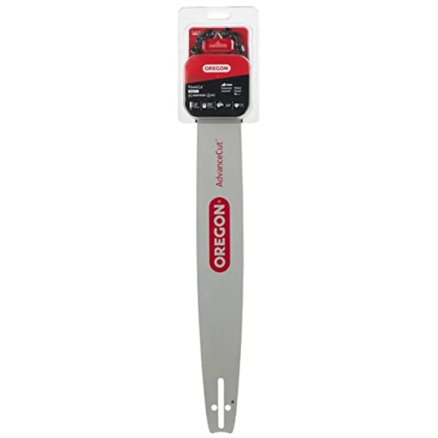 584271 Chainsaw Guide Bar and Chain Combo PowerCut Replacement Bar Length 20" 50cm with Chain Set 3/8" Pitch 0.050" Gauge 72 Dr
584271 Chainsaw Guide Bar and Chain Combo PowerCut Replacement Bar Length 20" 50cm with Chain Set 3/8" Pitch 0.050" Gauge 72 Dr