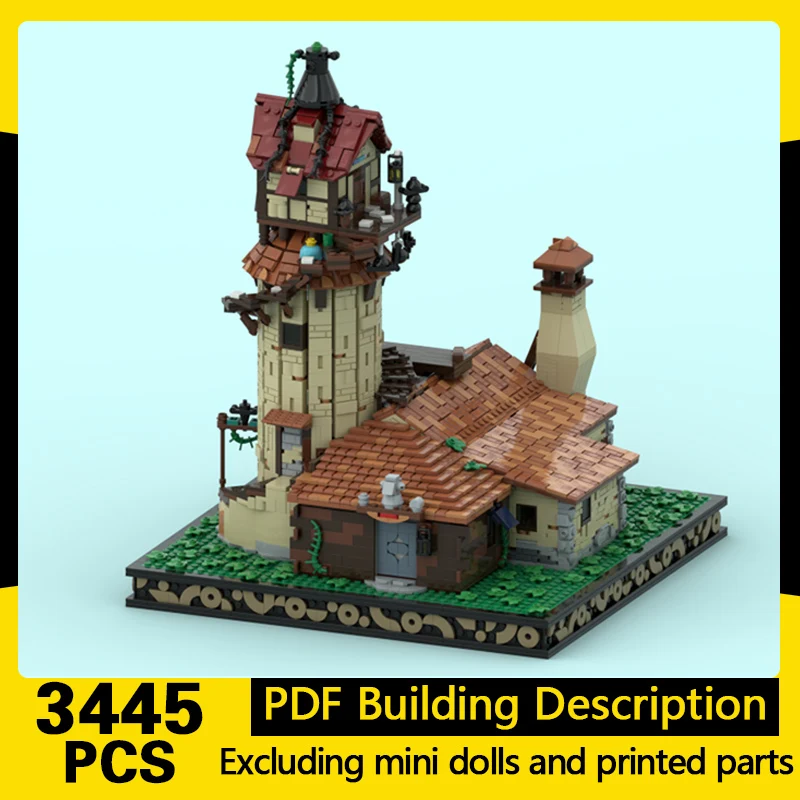 Medieval Castle Model MOC Building Bricks Ancient Tech Laboratory Modular Technology Gifts Holiday Assemble Children Toys Suit
Medieval Castle Model MOC Building Bricks Ancient Tech Laboratory Modular Technology Gifts Holiday Assemble Children Toys Suit