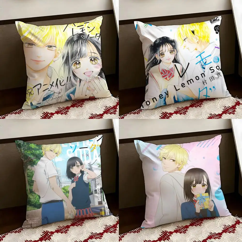 H-Honey L-Lemon Soda Cushion Cover Reversible Soft Durable Pillow Cover Home & Car Multi-Scene Use for Daily Comfort
H-Honey L-Lemon Soda Cushion Cover Reversible Soft Durable Pillow Cover Home & Car Multi-Scene Use for Daily Comfort