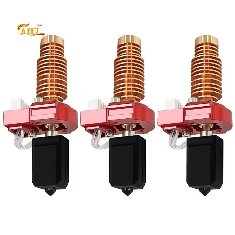 AEE7-3PK Upgrade 0.25/0.4/0.6MM Hotend Kit For Flashforge Adventurer 5M/5M Pro Nozzle Kit AD5M Extruder Printer
AEE7-3PK Upgrade 0.25/0.4/0.6MM Hotend Kit For Flashforge Adventurer 5M/5M Pro Nozzle Kit AD5M Extruder Printer