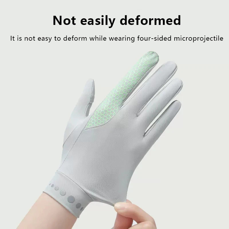 Lady Sunscreen Ice Silk Gloves Female Summer Sun Protection Gloves Fashion Cycling Driving Running Mittens Thin Anti-UV Gloves
Lady Sunscreen Ice Silk Gloves Female Summer Sun Protection Gloves Fashion Cycling Driving Running Mittens Thin Anti-UV Gloves