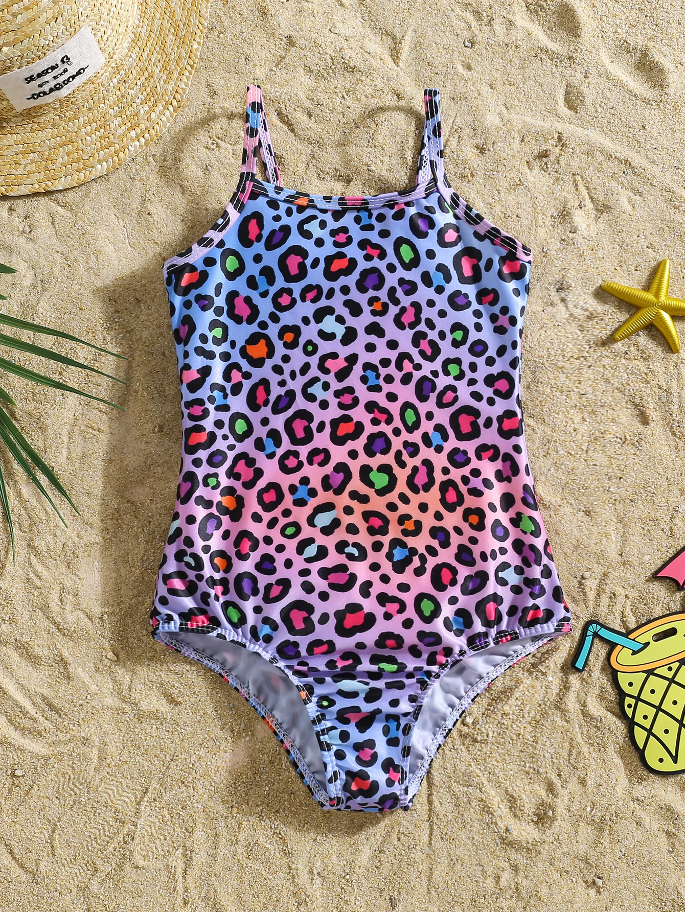 Girls Swimsuits Quick Dry One Piece Beach Swimwear Little Kids Lepord Print Swimming Costume Summer Sport Halter Swimwear
Girls Swimsuits Quick Dry One Piece Beach Swimwear Little Kids Lepord Print Swimming Costume Summer Sport Halter Swimwear