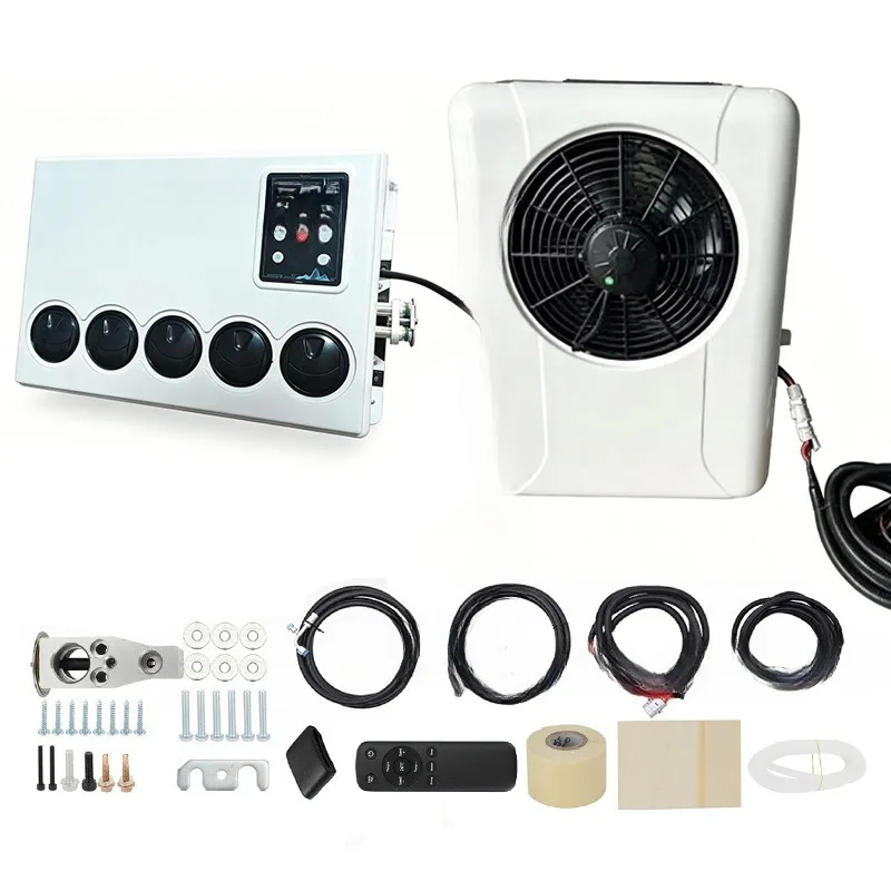 12v24v vertical split machine electric cooling and heating frequency conversion car RV parking air conditioner
12v24v vertical split machine electric cooling and heating frequency conversion car RV parking air conditioner