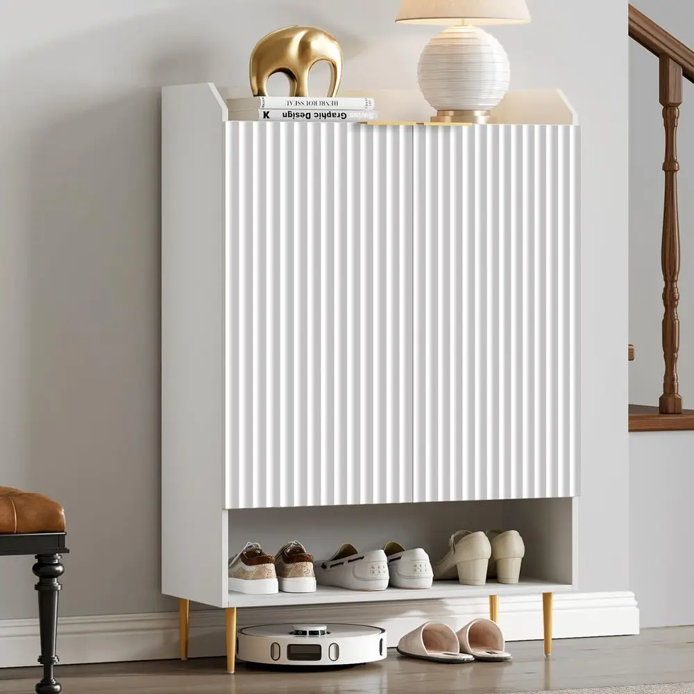 Fluted Shoe Cabinet 50.7 Tall, 7Tier Shoe Storage Cabinet with Adjustable Shelves amp Doors, Modern Entryway Shoe Organizer for
Fluted Shoe Cabinet 50.7 Tall, 7Tier Shoe Storage Cabinet with Adjustable Shelves amp Doors, Modern Entryway Shoe Organizer for