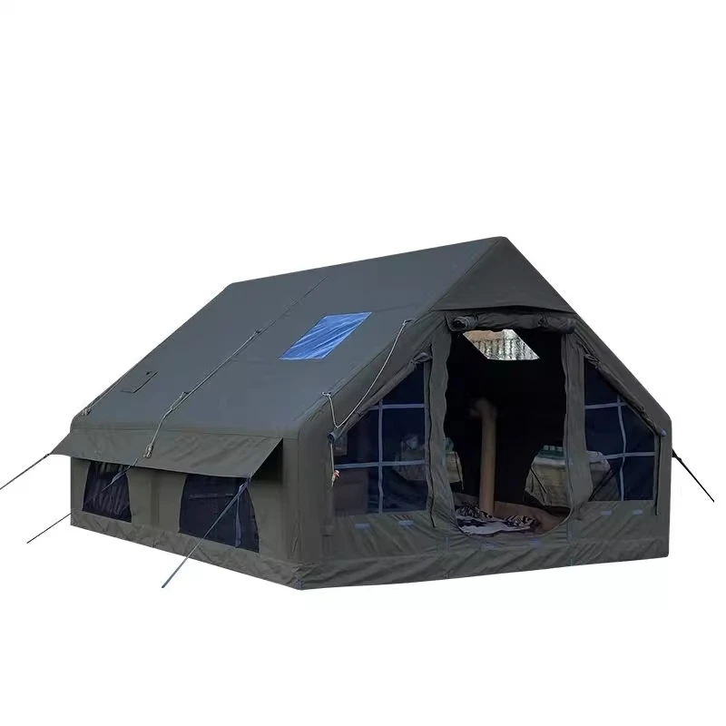 12 m2 high-grade outdoor cotton four-season camping tent rainproof shading portable thickened inflatable tent
12 m2 high-grade outdoor cotton four-season camping tent rainproof shading portable thickened inflatable tent